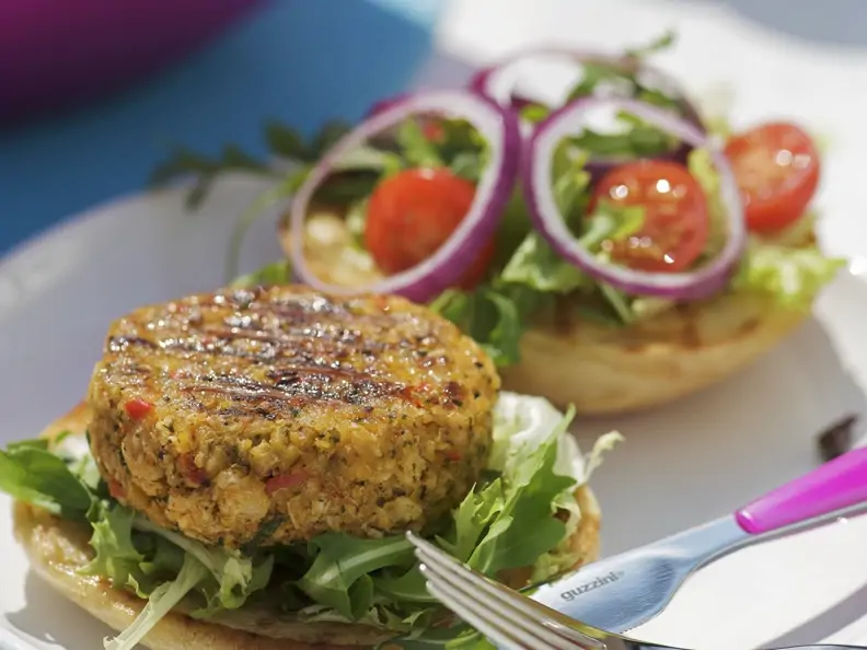 Kichererbsenburger