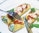Gefüllte Crêpes auf italienische Art