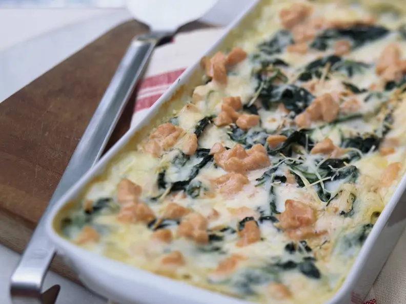 Lasagne mit Lachs