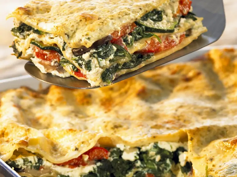 Bärlauch-Lasagne