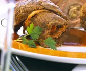 Rouladen mit Rotweinsoße
