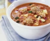 Würzige Couscous-Suppe