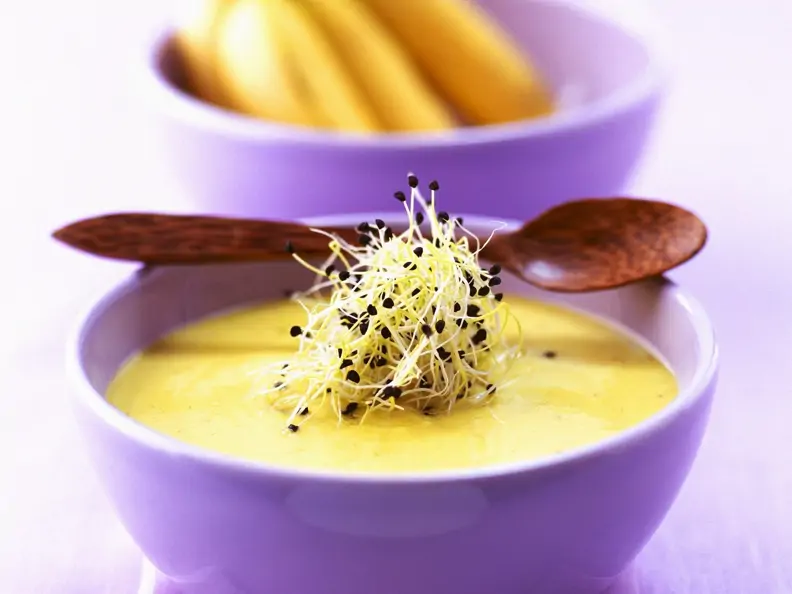 Feurige Bananensuppe aus der Karibik