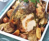 Würziges Hähnchen mit Fenchel, Zitrone und Ingwer