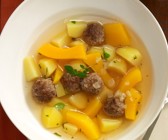 Kartoffel-Kürbis-Suppe