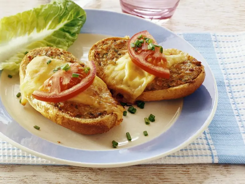 Brötchen mit Füllung