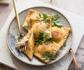 Glutenfreie Süßkartoffel-Ravioli