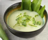 Kartoffelsuppe mit Bärlauch