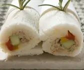 Thunfisch-Tramezzini-Rollen