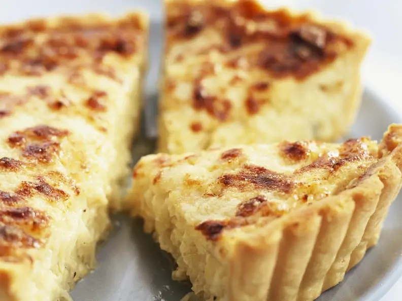 Zwiebelkuchen mit Gouda
