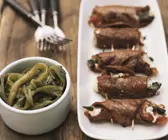Kalbfleischröllchen mit Käsefüllung