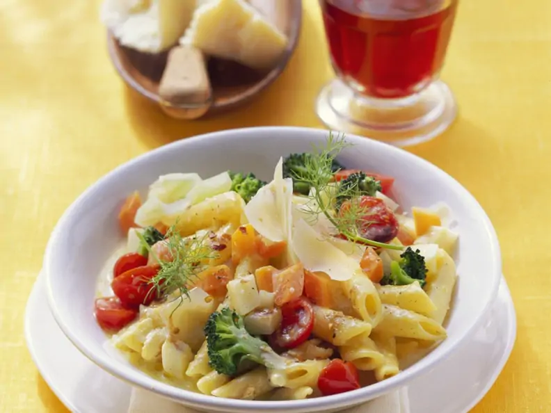 Pasta mit Gemüsesoße