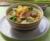 Gemüse-Hähnchen-Curry