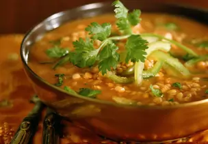 Linsen-Paprika-Suppe