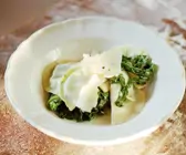 Ravioli mit Spinat und Parmesan