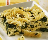 Nudel-Spinat-Gratin