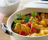 Curry mit Putenfleisch