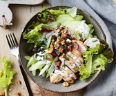 Waldorfsalat ohne Mayonnaise