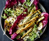 Lauwarmer Pastinakensalat