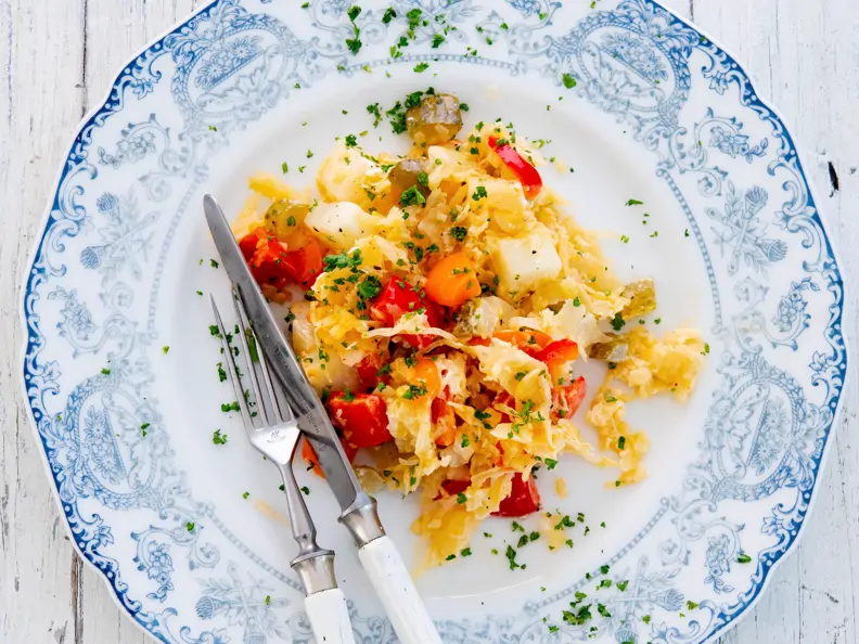 Sauerkrautsalat herzhaft