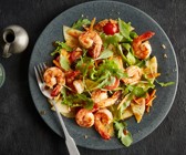 Garnelensalat mit Ananas