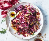 Rotkohlsalat mit Radicchio