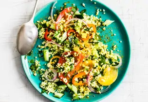 Veganer Sommersalat