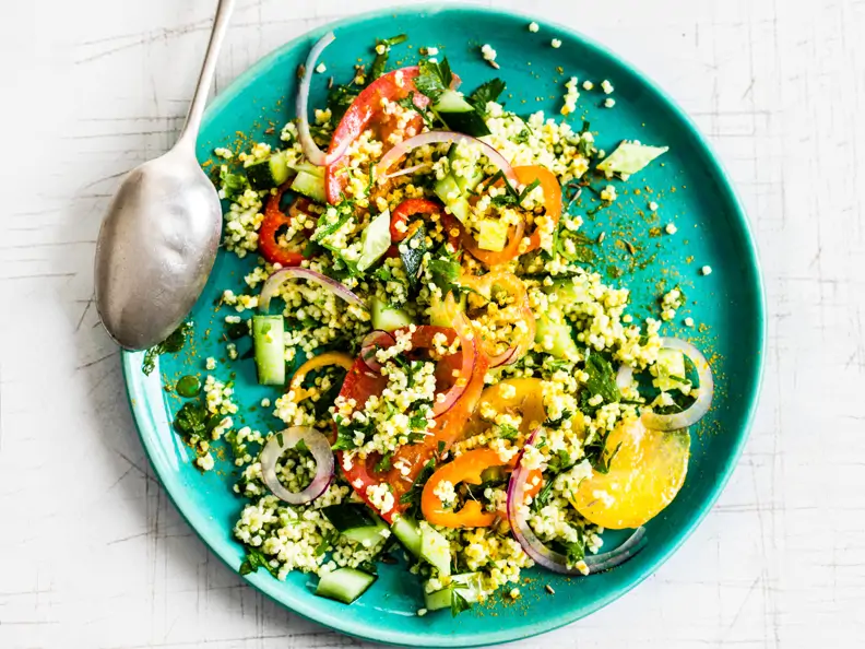 Veganer Sommersalat