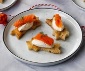 Crostini mit Lachs