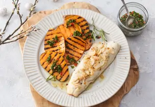Zanderfilet mit Mandelblättchen