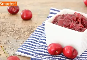 Kirschmarmelade mit Chiasamen