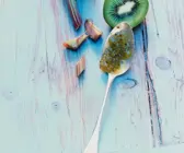 Rhabarbermarmelade mit Kiwi
