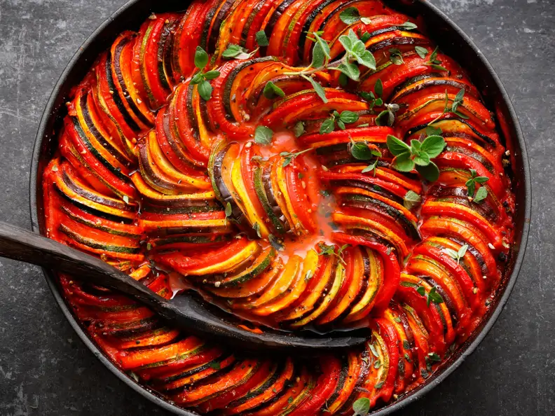 Gemüse-Gratin à la Ratatouille