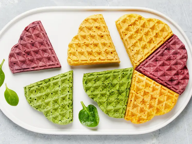 Gemüsewaffeln