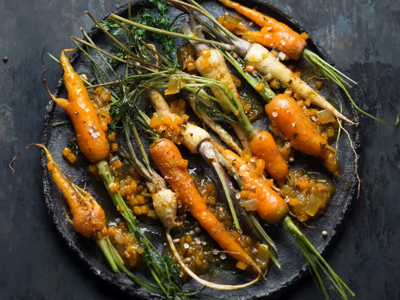 Wurzelgemüse vegan