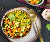 Kitchari mit Basmati-Reis und Gemüse
