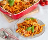 Makkaroni-Gemüse-Auflauf vegetarisch
