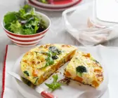 Gemüse-Frittata mit Kürbis