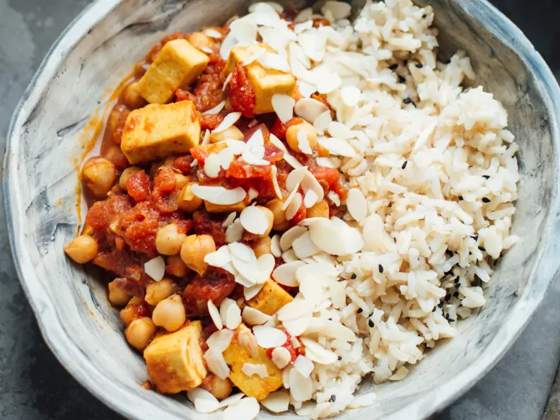 Gemüse-Kichererbsen-Curry
