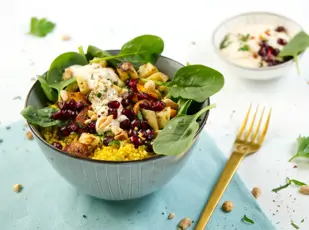 Quinoa-Gemüse-Bowl 