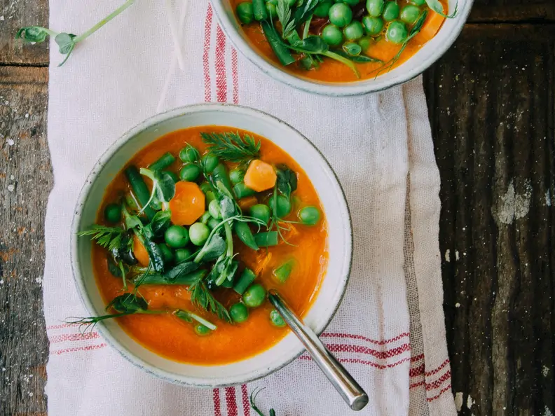Gemüse-Minestrone