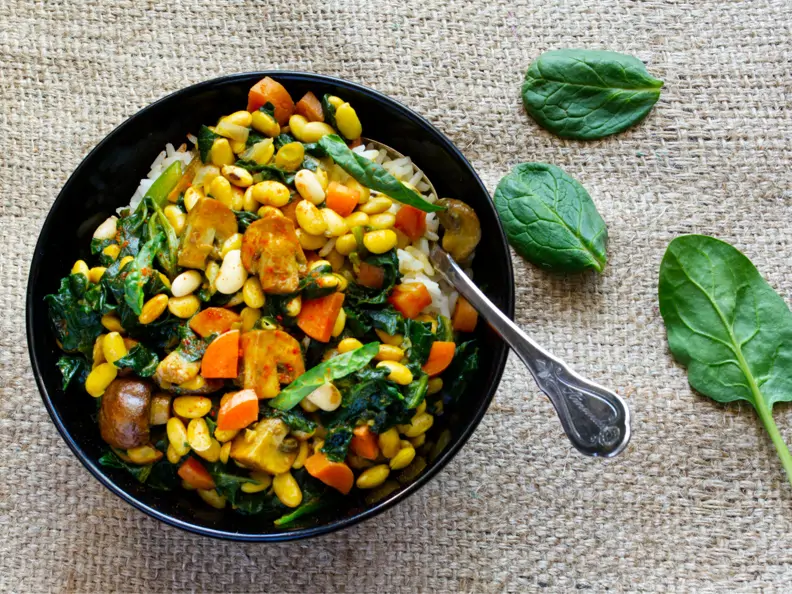 Soja-Gemüse-Curry
