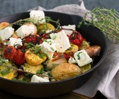 Griechisches Gemüse mit Feta