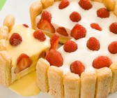 Tiramisu Torte mit Erdbeeren und Eierlikör