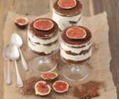 Weihnachts-Tiramisu mit Feige