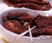 Getrocknete Tomaten mit Knoblauch