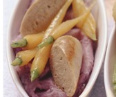 Bratwurst mit Kartoffelbrei