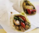 Mediterraner Gemüse-Wrap