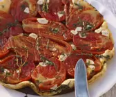 Pikante Tarte Tatin mit Tomaten