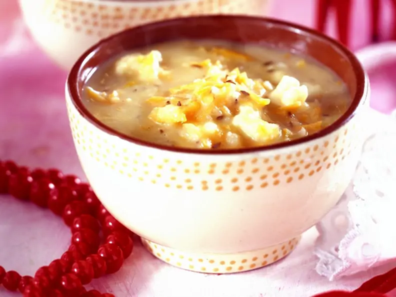 Sauerkrautsuppe auf polnische Art